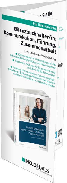 Bilanzbuchhalter/-in, Flyer zum Buch
