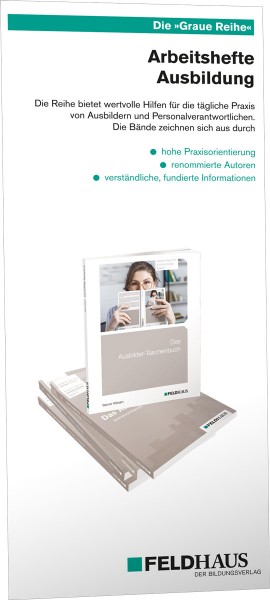 Arbeitshefte Ausbildung - Graue Reihe, Prospekt zu den Büchern