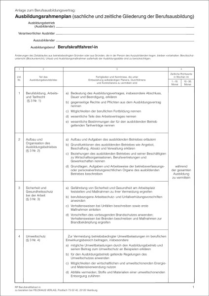 Berufskraftfahrer/-in