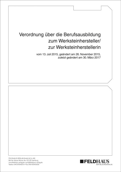 Werksteinhersteller/-in