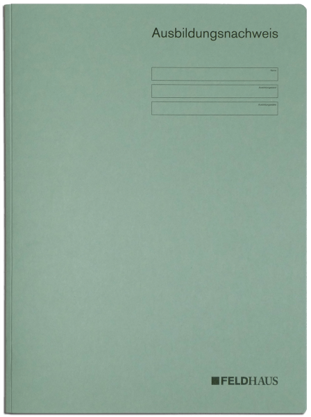 Kartonhefter (BLAU) für Ausbildungsnachweise
