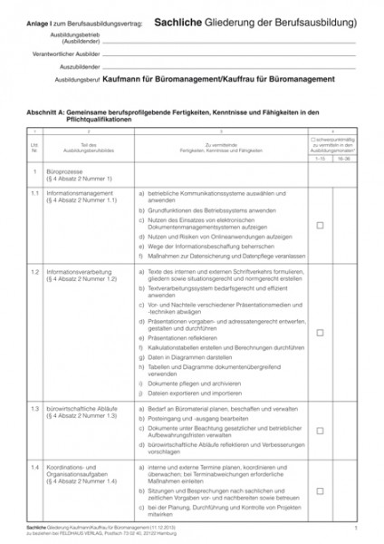 Kaufmann/Kauffrau für Büromanagement