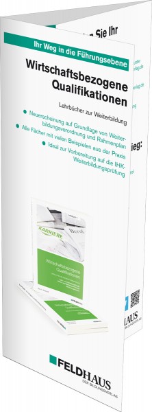 Wirtschaftsbezogene Qualifikationen, Flyer zu den Büchern
