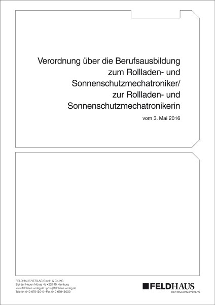 Rollladen- und Sonnenschutzmechatroniker/-in