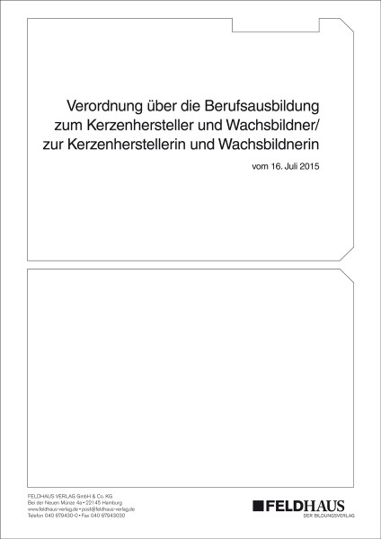Kerzenhersteller/-in und Wachsbildner/-in