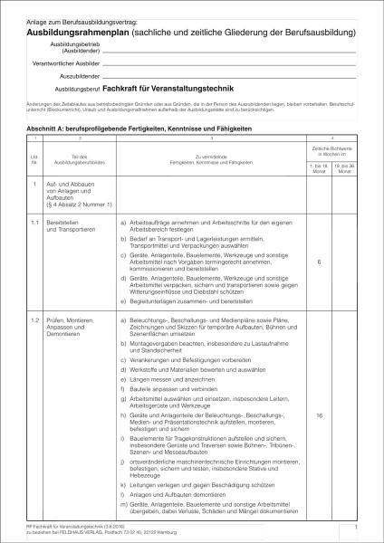 Fachkraft für Veranstaltungstechnik