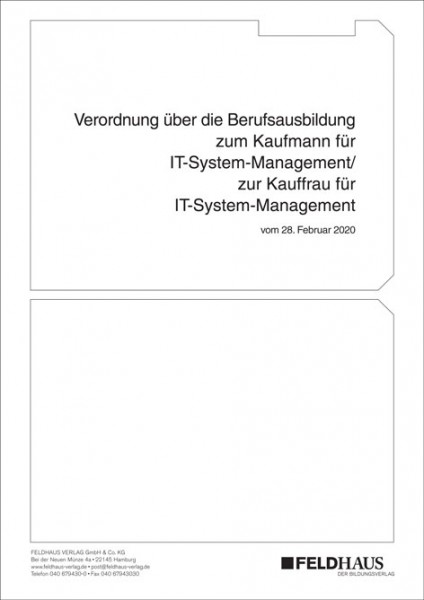 Kaufmann/Kauffrau für IT-System-Management