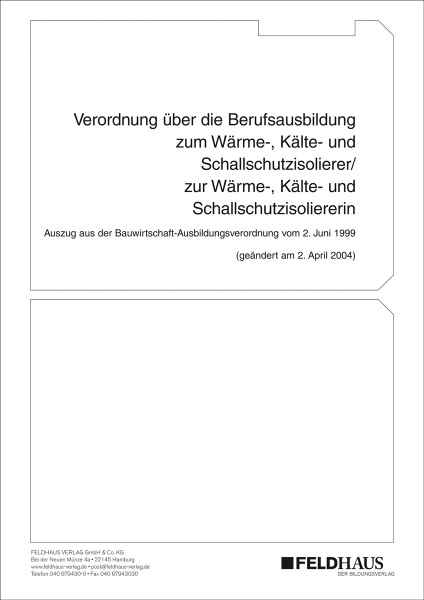 Wärme-, Kälte- und Schallschutzisolierer/-in