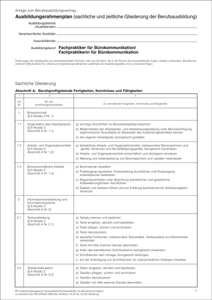 Fachpraktiker/-in für Bürokommunikation (Beruf für Menschen mit Behinderungen)