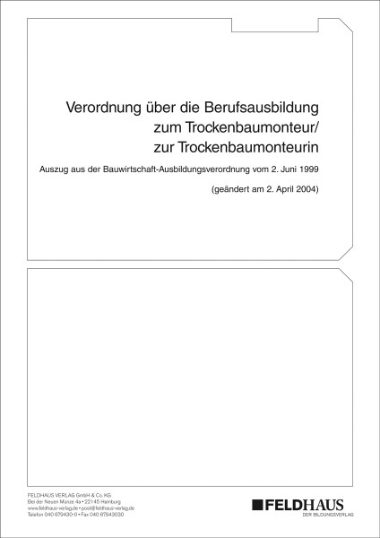 Trockenbaumonteur/-in