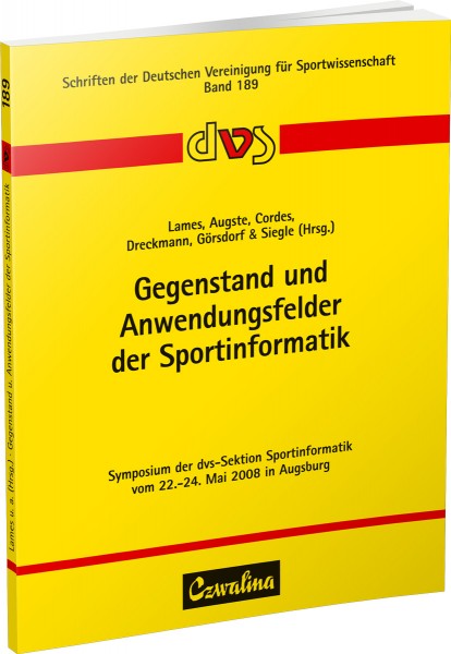 Gegenstand und Anwendungsfelder der Sportinformatik
