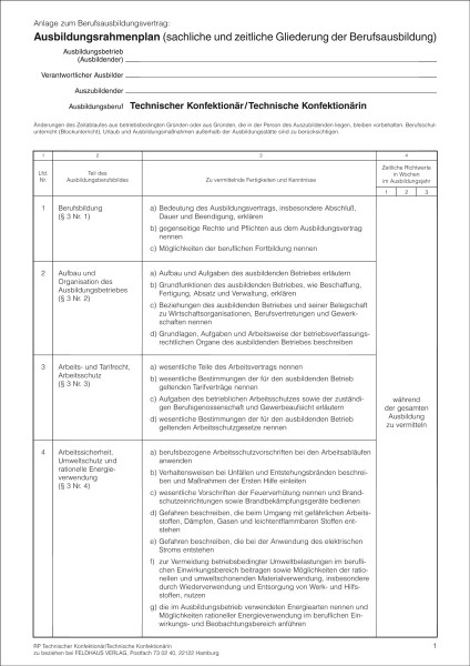 Technische(r) Konfektionär/-in