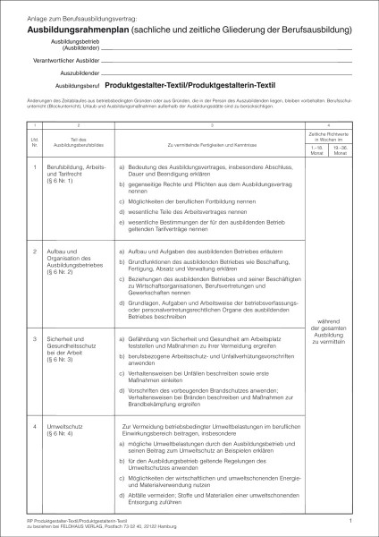 Produktgestalter/-in Textil