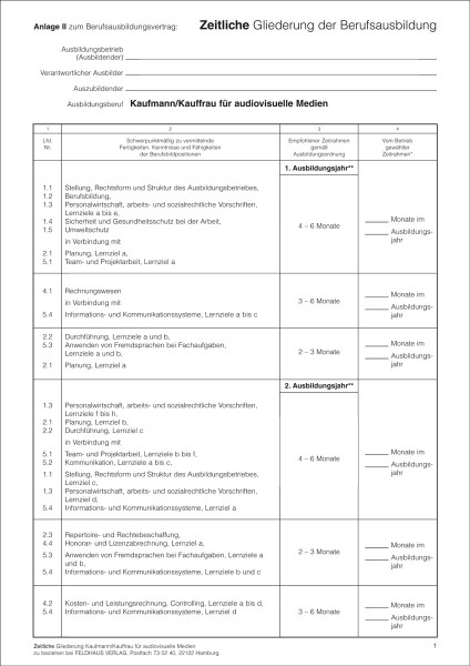 Kaufmann/Kauffrau für audiovisuelle Medien