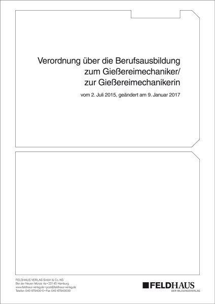 Gießereimechaniker/-in