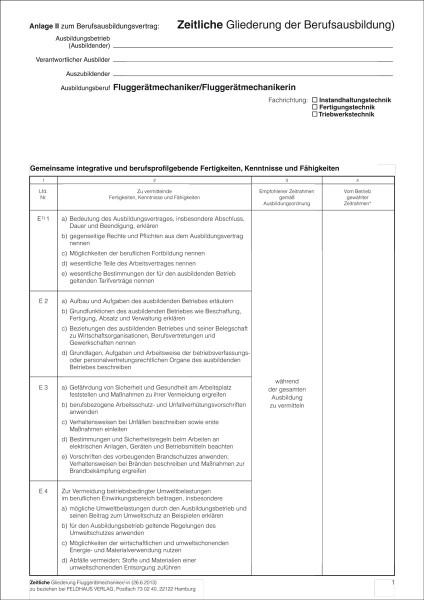 Fluggerätmechaniker/-in