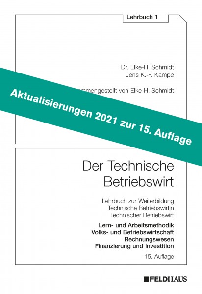 Aktualisierungsbeilage 2021 – Der Technische Betriebswirt LB 1