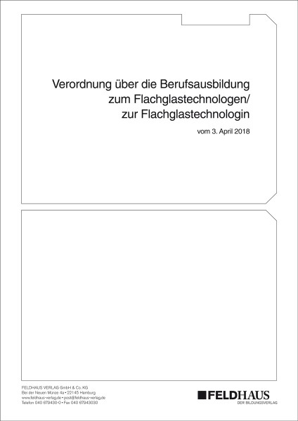 Flachglastechnologe/-in