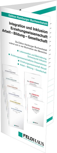 Edition Hamburger Buchwerkstatt, Flyer zu den Inklusions Büchern etc.