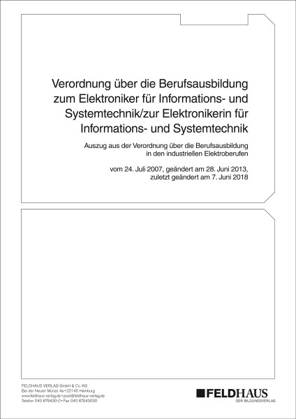 Elektroniker/-in für Informations- und Systemttechnik