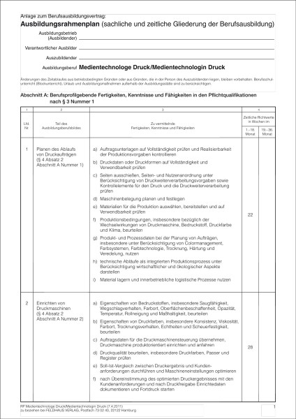 Medientechnologe/-in Druck