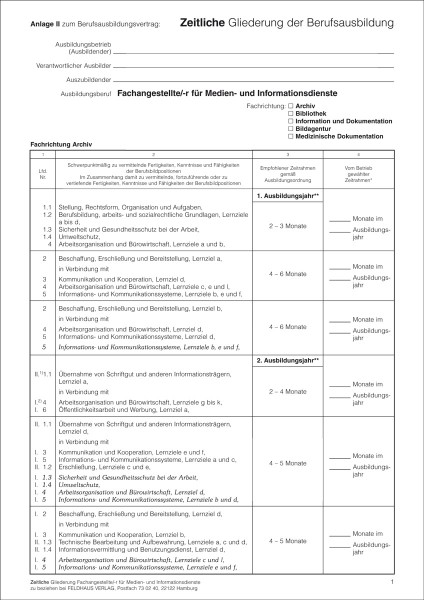 Fachangestellte/-r für Medien-und Informationsdienste