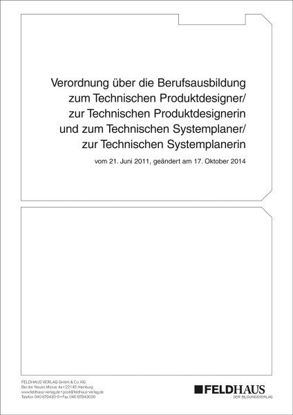 Technischer Produktdesigner/-in und