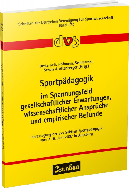 Sportpädagogik im Spannungsfeld gesellschaftlicher Erwartungen, wissenschaftlicher Ansprüche und emp