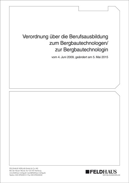 Bergbautechnologe/-in