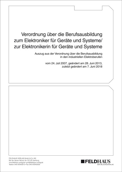 Elektroniker/-in für Geräte und Systeme