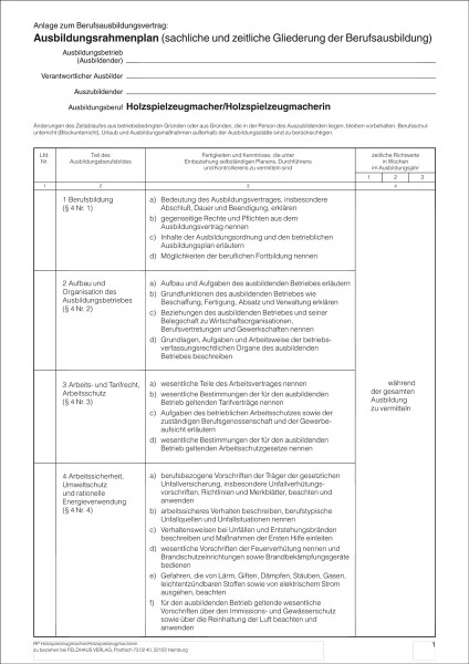 Holzspielzeugmacher/-in