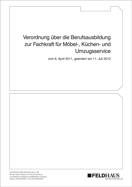 Fachkraft für Möbel-, Küchen- und Umzugsservice