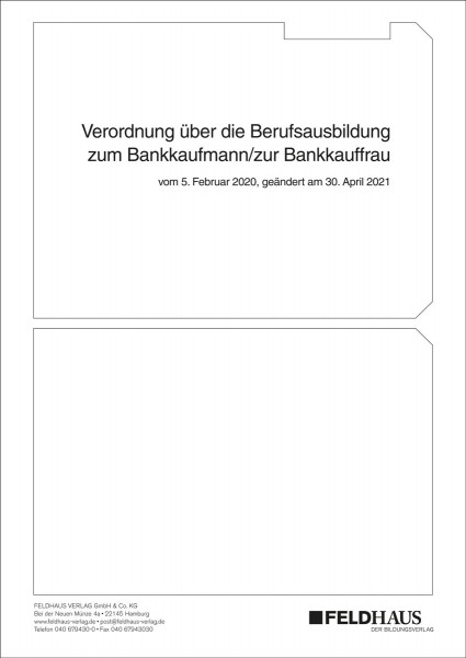 Bankkaufmann/-kauffrau