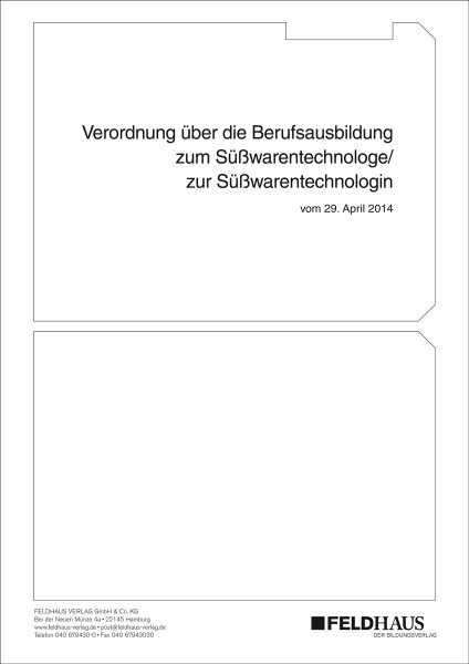 Süßwarentechnologe/-in