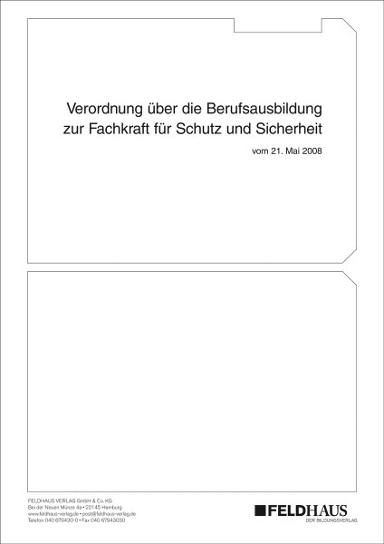Fachkraft für Schutz und Sicherheit