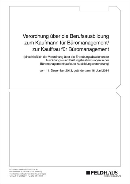 Kaufmann/Kauffrau für Büromanagement