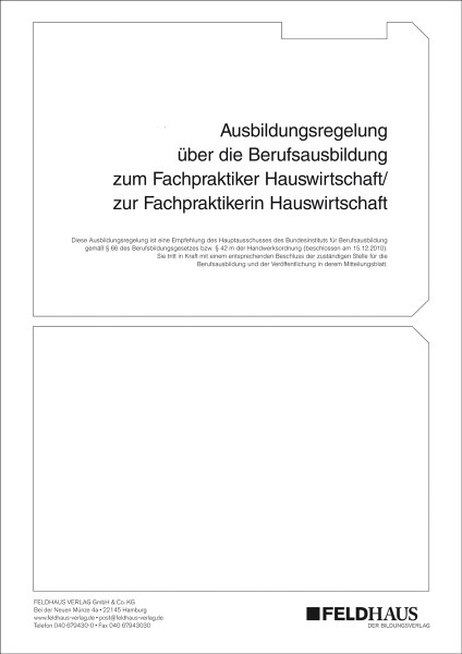 Fachpraktiker/-in Hauswirtschaft (Beruf für Menschen mit Behinderungen)