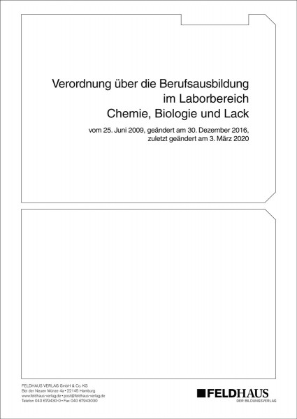 Laborbereich Chemie, Biologie und Lack