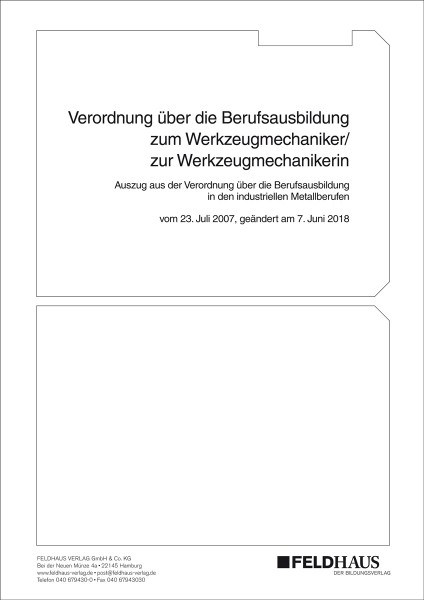 Werkzeugmechaniker/-in