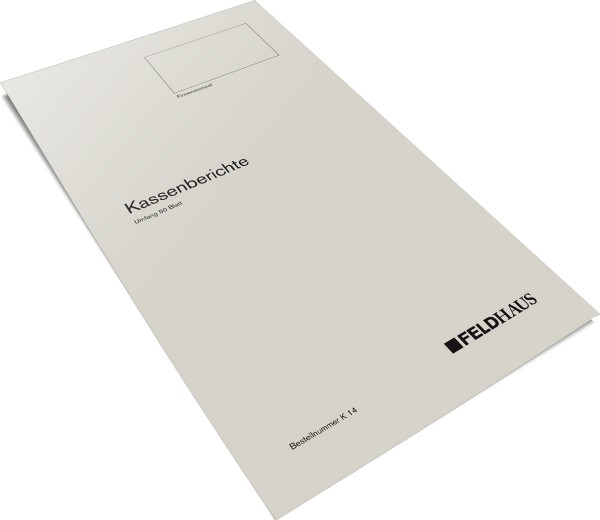 Kassenbericht K 14