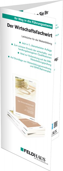 Der Wirtschaftsfachwirt, Flyer zum Lehrwerk