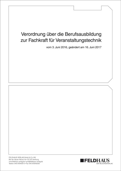 Fachkraft für Veranstaltungstechnik