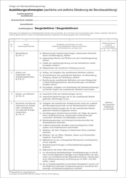 Baugeräteführer/-in