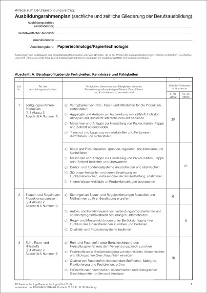 Papiertechnologe/-in