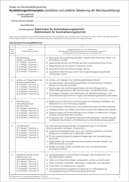 Elektroniker/-in für Automatisierungstechnik