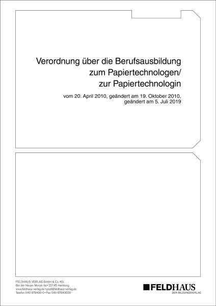 Papiertechnologe/-in