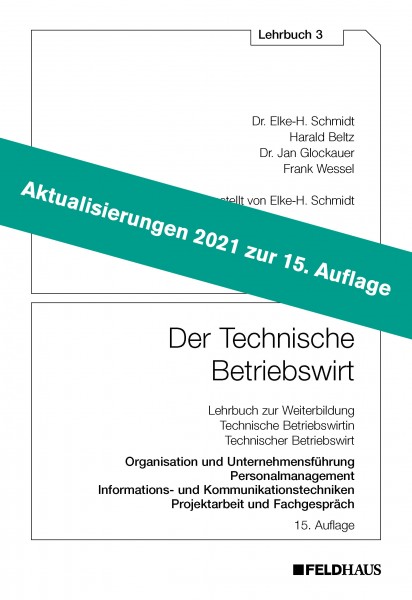 Aktualisierungsbeilage 2021 – Der Technische Betriebswirt LB 3