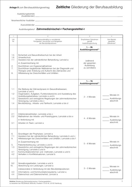Zahnmedizinische/-r Fachangestellte/-r