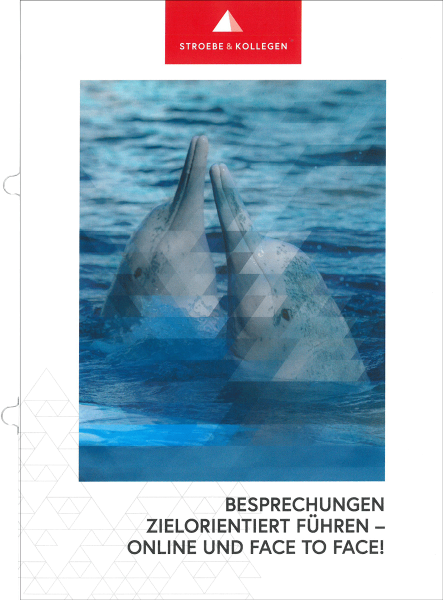 Broschüre »Besprechungen zielorientiert führen - Online und Face to Face!«