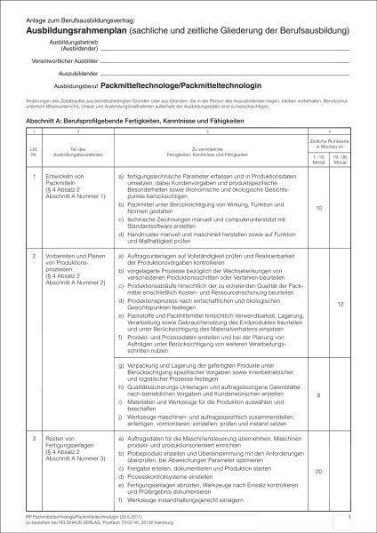 Packmitteltechnologe/-in